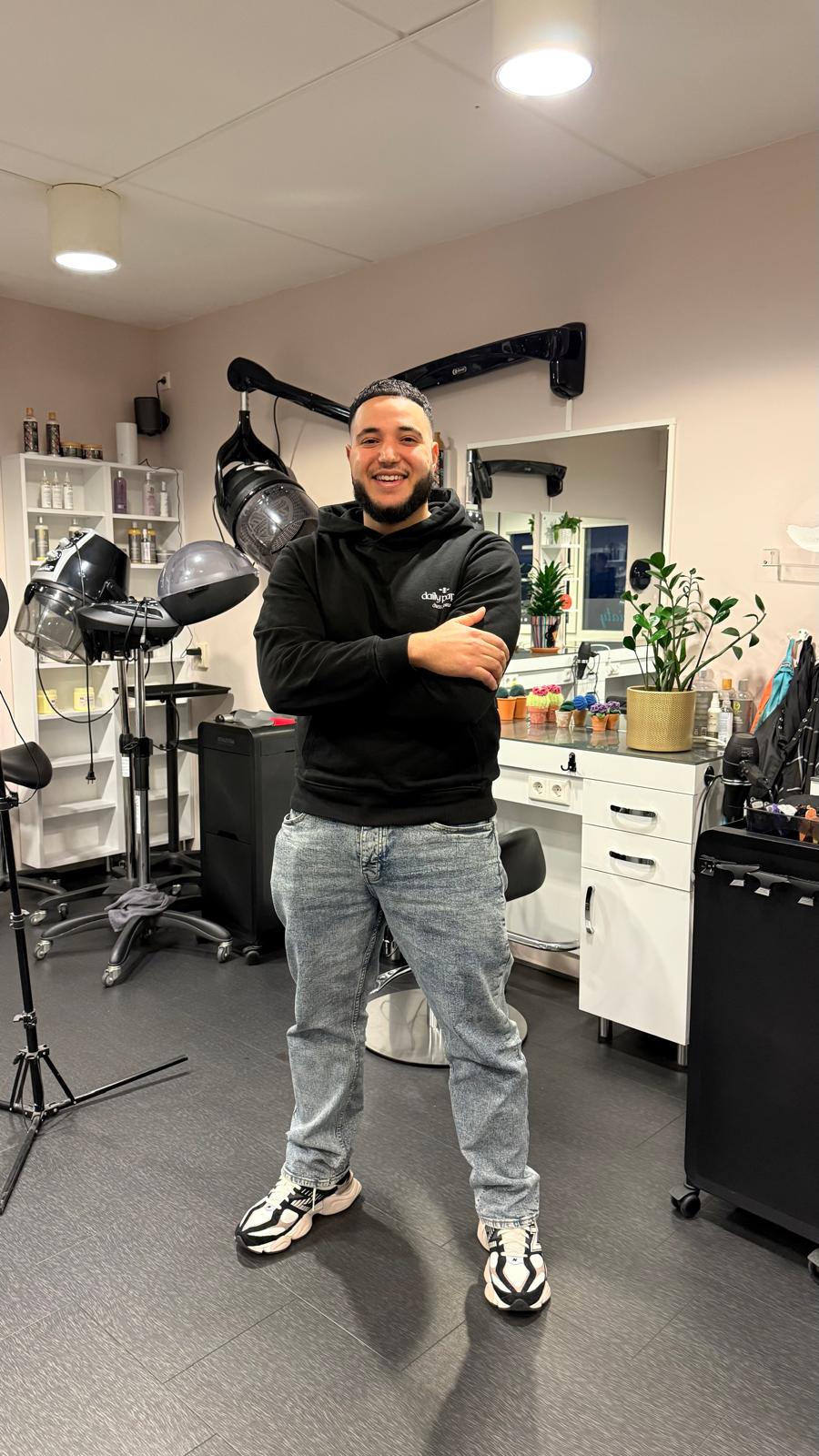 Chakir van Elevated Barbers